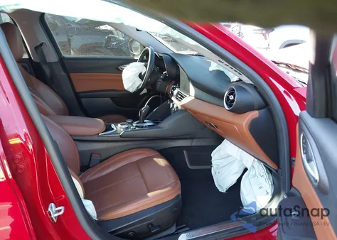 2020 Alfa Romeo Giulia Ti Rwd из США, поврежденный, VIN ZARFAMBN5L7635501